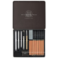 ANDAL RENOIR 27PCS Set Professional Sketching Bleistift -Werkzeug -Set -Bleistiftstiftschärfer -Sets Kunstbedarf